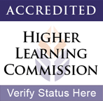 Higher Learning Commission Accredited Header